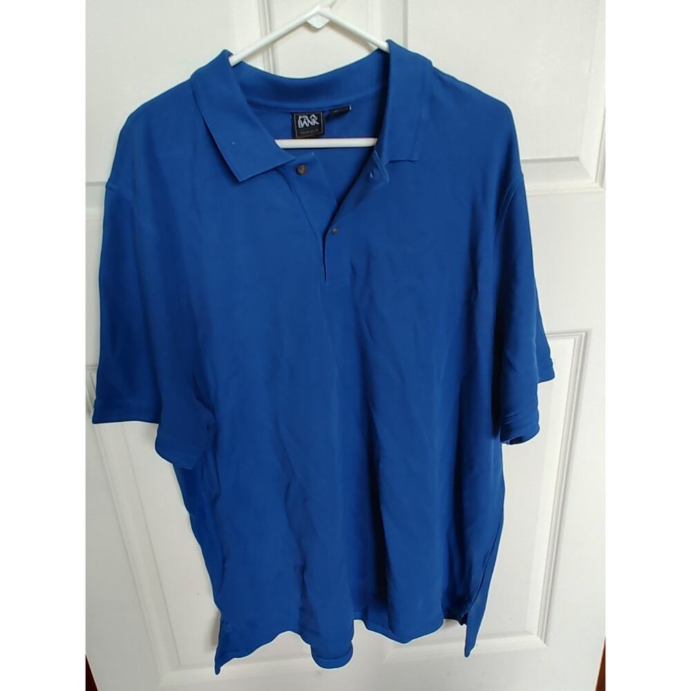 Jos A Bank Royal Blue Short Sleeve Mens Polo XXL